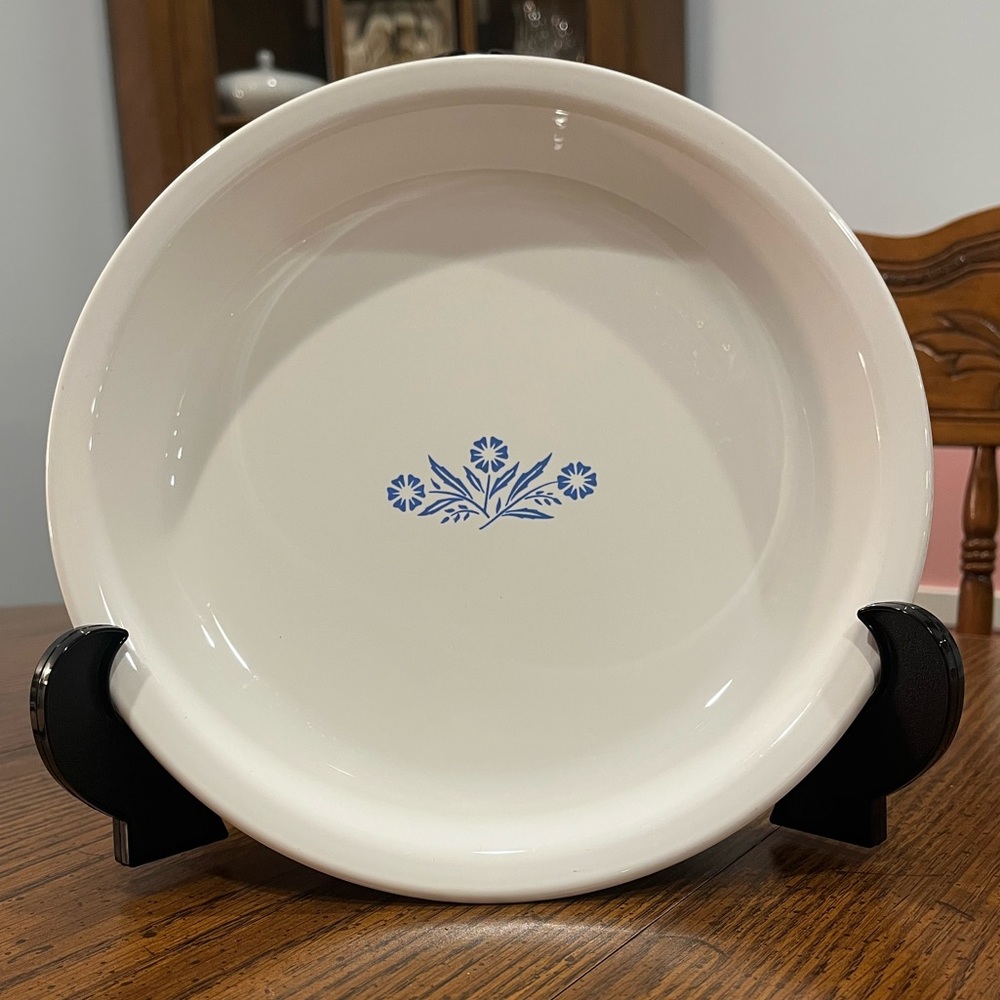 Corning Ware Blue Cornflower 9in Pie Plate